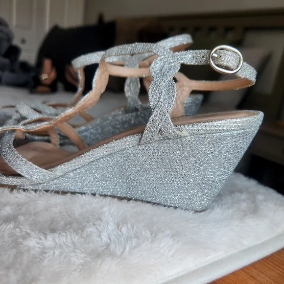Call It Spring Sparkle Wedges - Picture 4 of 7